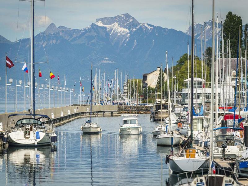 Royal Park Lake View Apartment Évian-les-Bains Zewnętrze zdjęcie